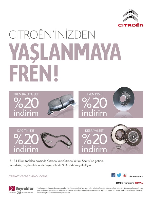 CITROËN’DEN ARAÇLARIN ÖMRÜNÜ UZATAN KAMPANYA!