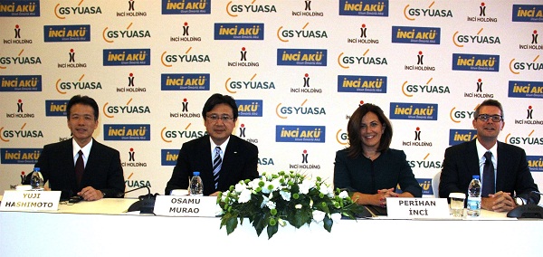 İnci Akü ve GS Yuasa ortaklık süreci resmen tamamlandı