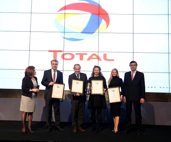 TOTAL, Akaryakıt Sektöründe 2015 Yılında İtibarını En Çok Arttıran Firma Seçildi