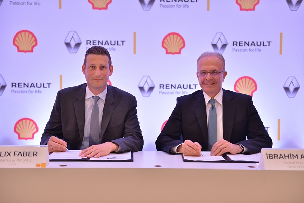 Renault ve Shell Akaryakıt Tedariği Konusunda Anlaşma İmzaladı