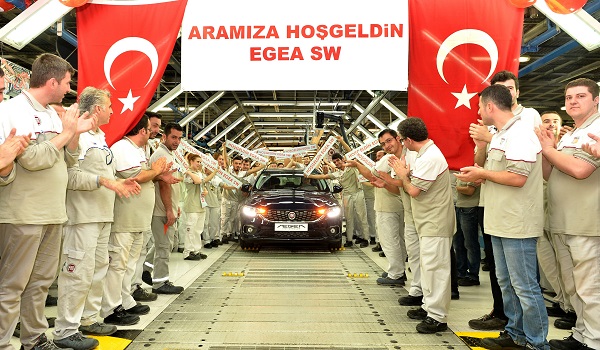 Türkiye’nin Station Wagon Modeli Fiat Egea Station Wagon’un Üretimi Başladı!