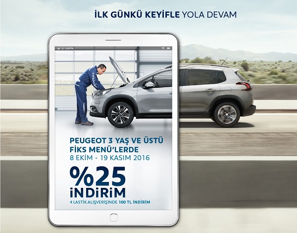Peugeot’nuz ile İlk Günkü Keyifle Yola Devam