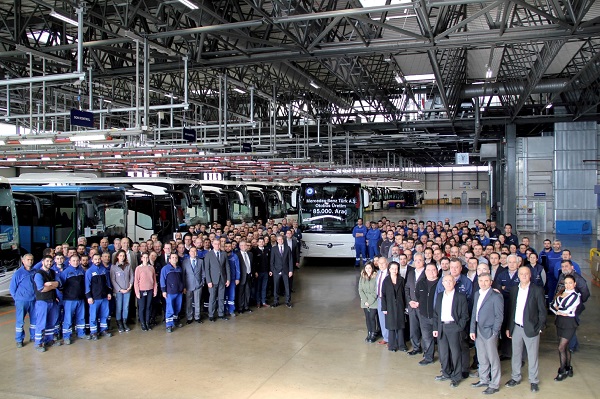 Mercedes-Benz Türk, 85.000’inci otobüsü üretti