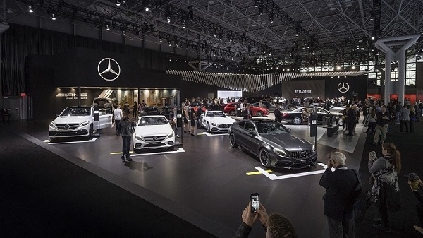 Mercedes-AMG C-Serisi dünya tanıtımını New York’ta yapıyor