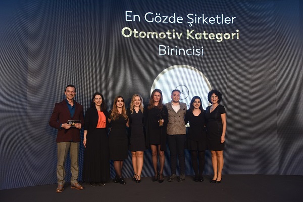 Mercedes-Benz Türk, bir kez daha “Otomotiv Sektörünün En Gözde Şirketi” seçildi