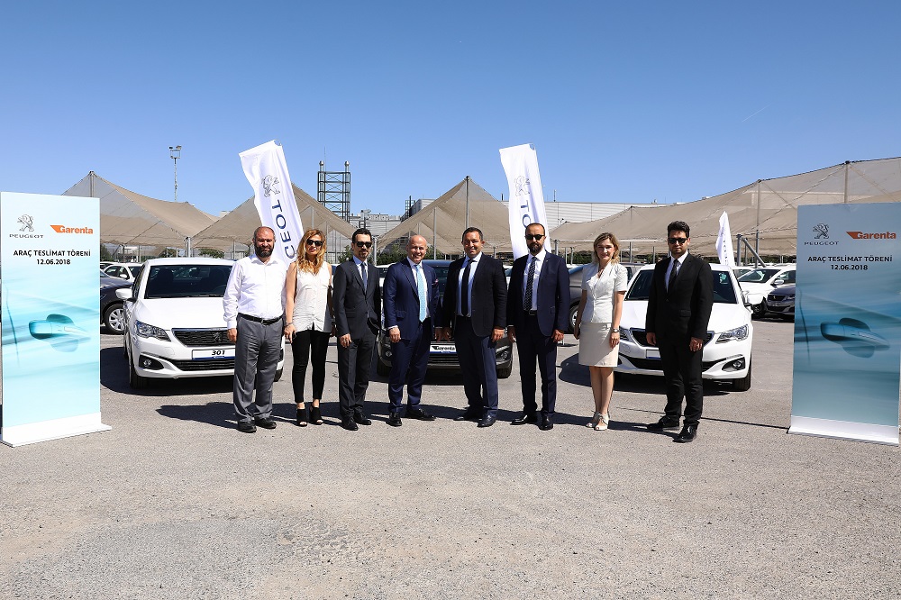 Peugeot Türkiye, Garenta’ya 1.250 Adet 301 Sedan Teslim Etti