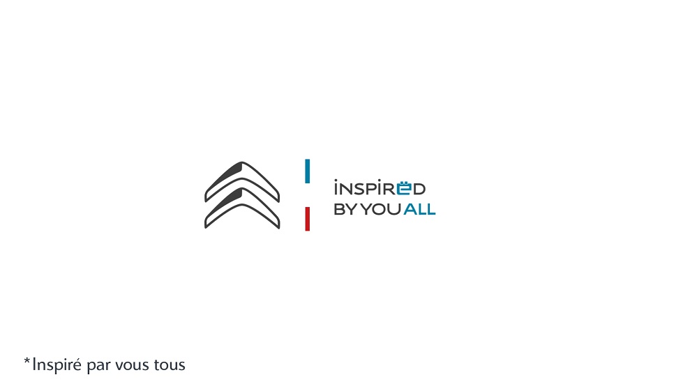 Citroën, elektrik hamlesini vurgulamak için marka imzasının yeni bir versiyonunu tanıttı: “INSPIRËD BY YOU ALL”