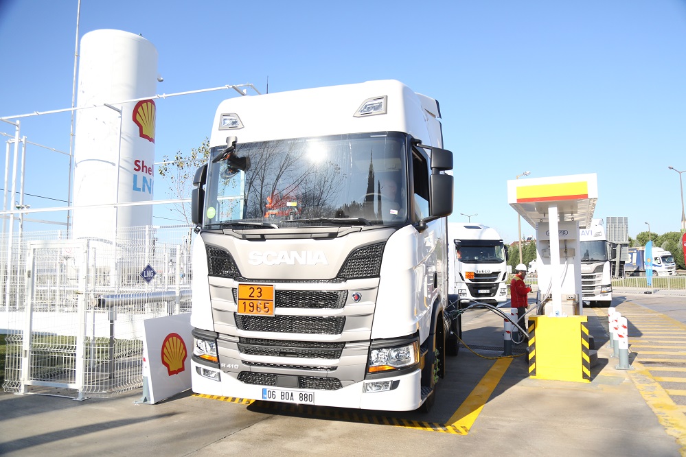 Shell & Turcas, Türkiye’nin ilk LNG istasyonunu açtı