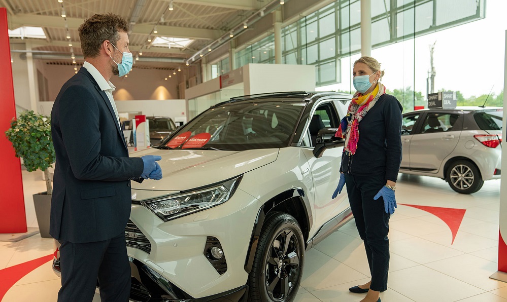 Toyota Plazalarda Üst Düzey Hijyen ile Müşteriler Ağırlanıyor