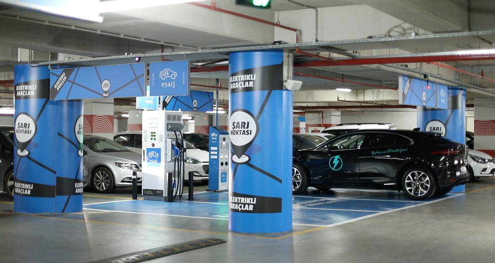 Eşarj İstasyonlarında Yeşil Enerji Kullanılıyor