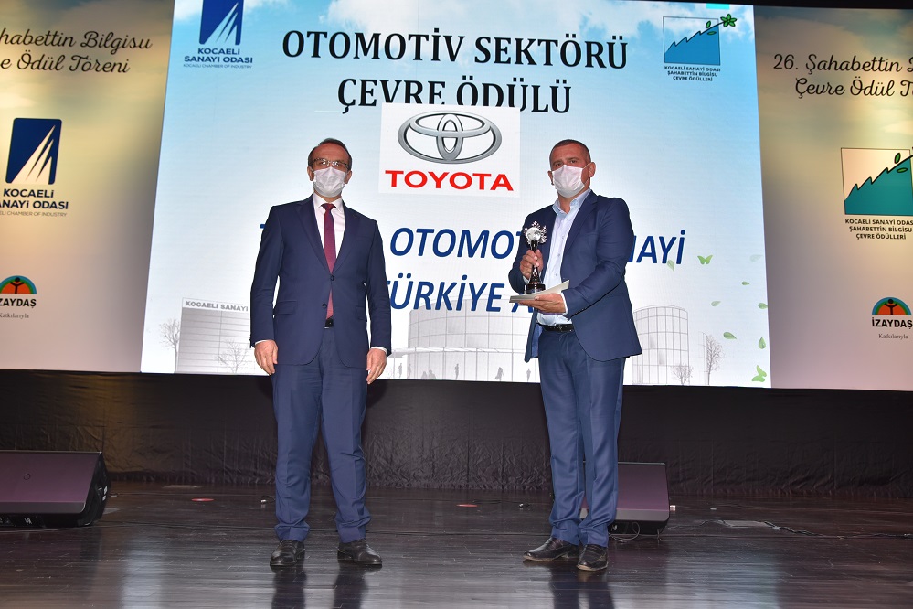 Toyota Otomotiv Sanayi Türkiye’ye Çevre Ödülü