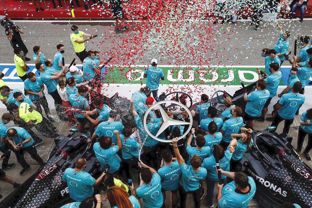 Mercedes F1 Takımı’nın Türkiye Grand Prix