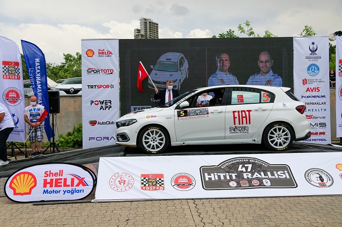 Fiat Motor Sporları Hitit Rallisi’ni Kategorisinin Lideri Olarak Tamamladı