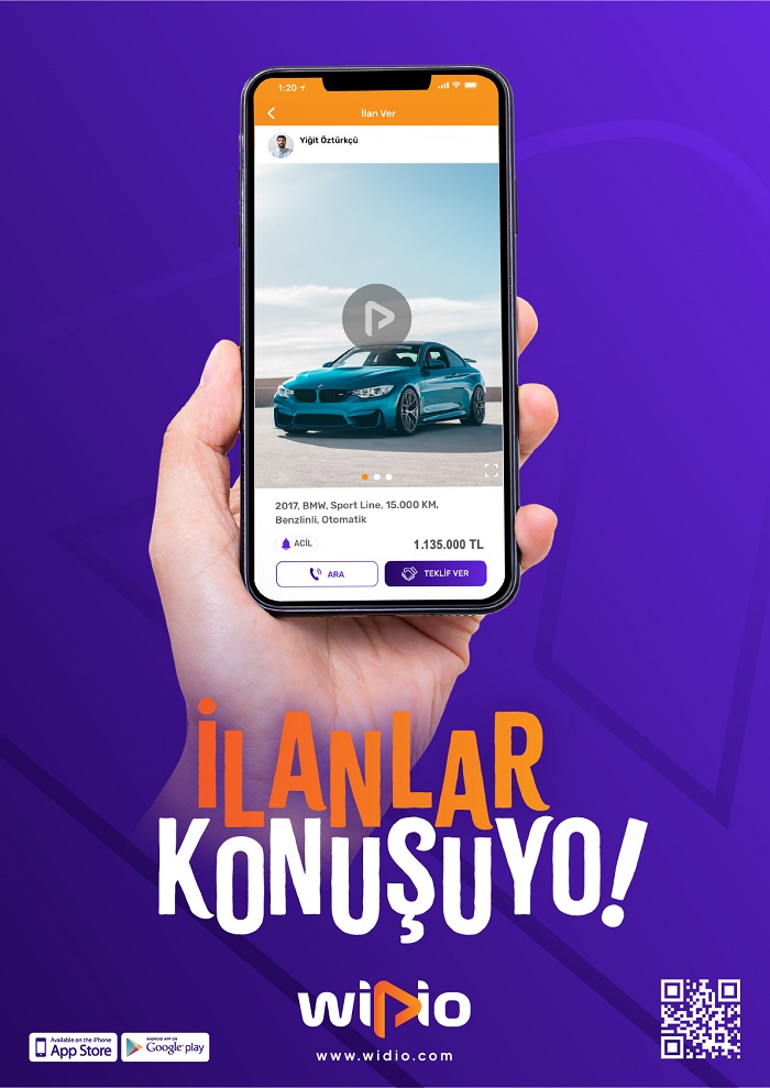 Tamamı videolu ilk ilan platformu Widio ile emlak ve vasıta sektörlerine yepyeni bir soluk geliyor