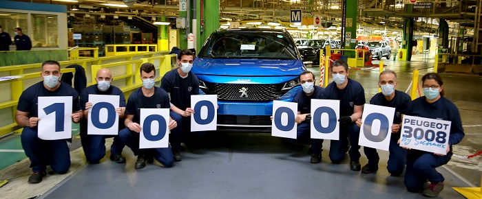 PEUGEOT SUV 3008, 1 milyon adetlik üretime ulaştı