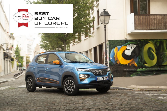 Dacia Spring, Avrupa AUTOBEST Jürisi tarafından “2022 Avrupa’da Satın Alınabilecek En İyi Otomobili” Seçildi