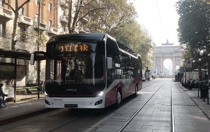 Otokar’ın elektrikli otobüsü Kent Electra’nın Avrupa tanıtımları devam ediyor