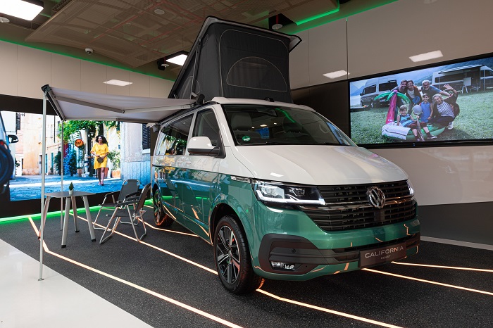 Volkswagen Ticari Araç’ın California modeli Doğuş Otomotiv Plus’ta sergileniyor