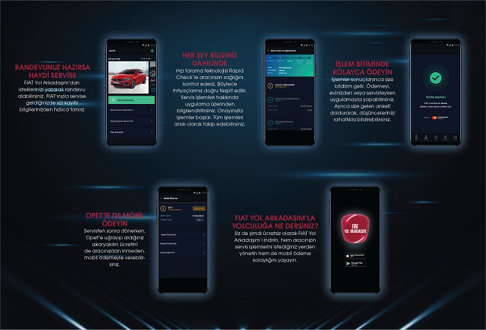 Fiat’ta “Temassız Servis” Dönemi Başlıyor