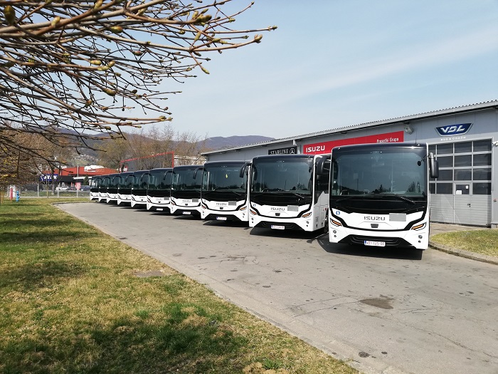 Anadolu Isuzu’dan Hırvatistan pazarına 12 adet Kendo/Interliner otobüs ihracatı