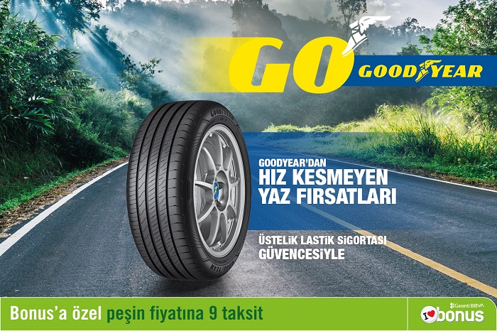 Goodyear’dan hız kesmeyen yaz fırsatları
