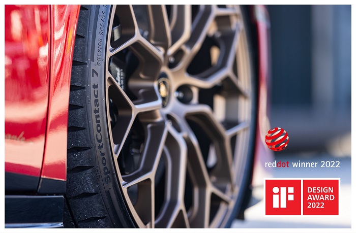 Continental SportContact 7’ye Red Dot ve iF Tasarım Ödülü!