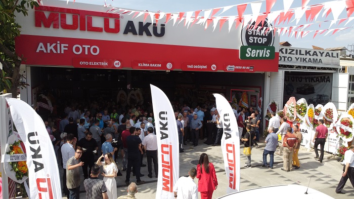 Mutlu Akü’nün yeni nesil Start Stop Bayisi Antalya’da hizmete açıldı