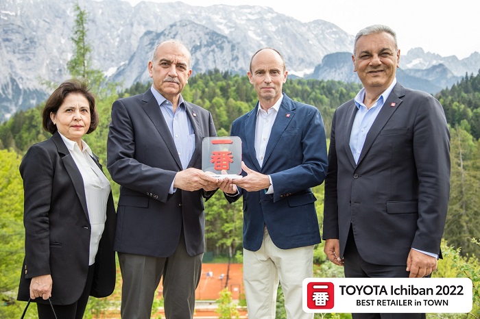 Toyota Ichiban Ödülü Mersin Toyota Plaza Boranlar’a Layık Görüldü
