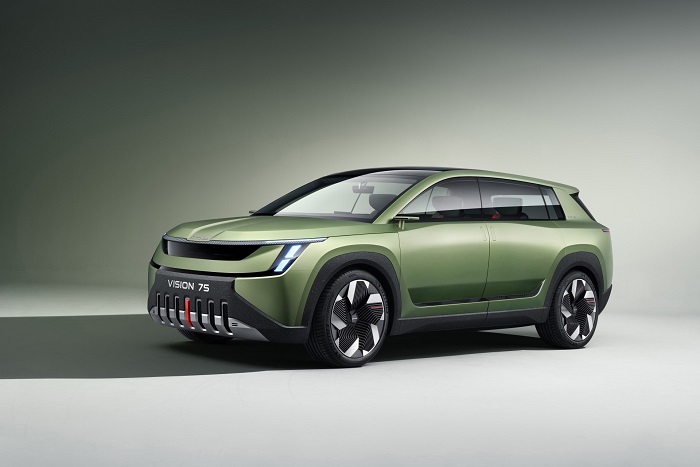 SKODA Yeni Marka Kimliğini ve Yeni Logosunu VISION 7S Konseptiyle Sergiledi