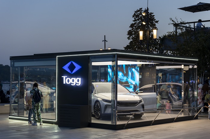 Togg Konsept Akıllı Cihazı’nın Türkiye’deki yeni durağı Galataport İstanbul oldu