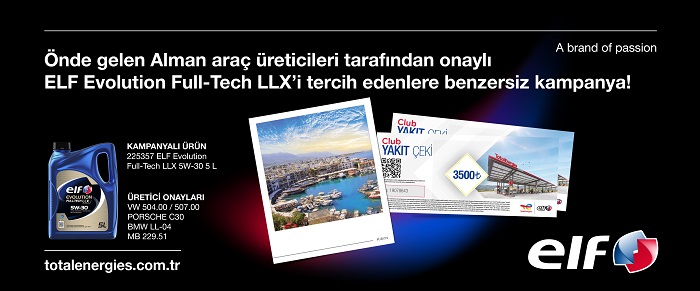 ELF’ten Kıbrıs tatili ve akaryakıt çeki kazandıran kampanya