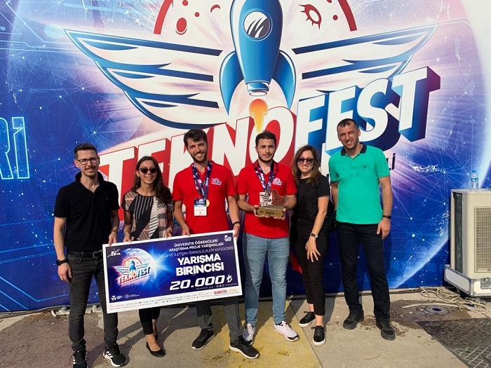Ford Otosan ekibinin desteğiyle, Eskişehir Teknik Üniversitesi öğrencilerine TÜBİTAK’tan birincilik ödülü
