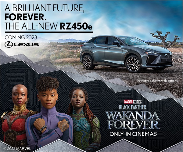 Lexus Black Panther Filmi