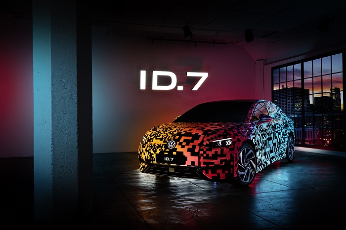 Volkswagen’in gelecekteki amiral gemisi ID.7’nin ilk gösterimi CES’te
