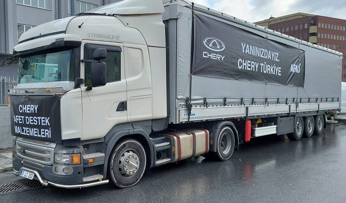 Chery’den Depremzedelere Yardım!
