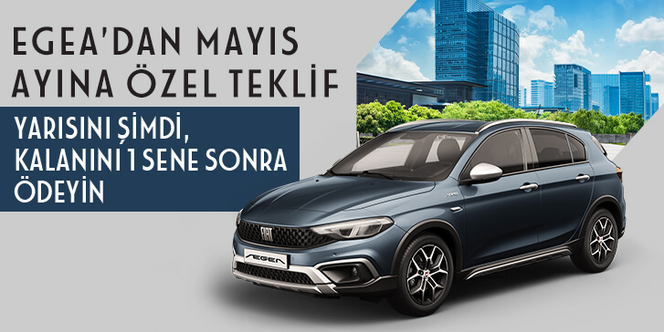 EGEA’dan Mayıs Ayına Özel Teklif