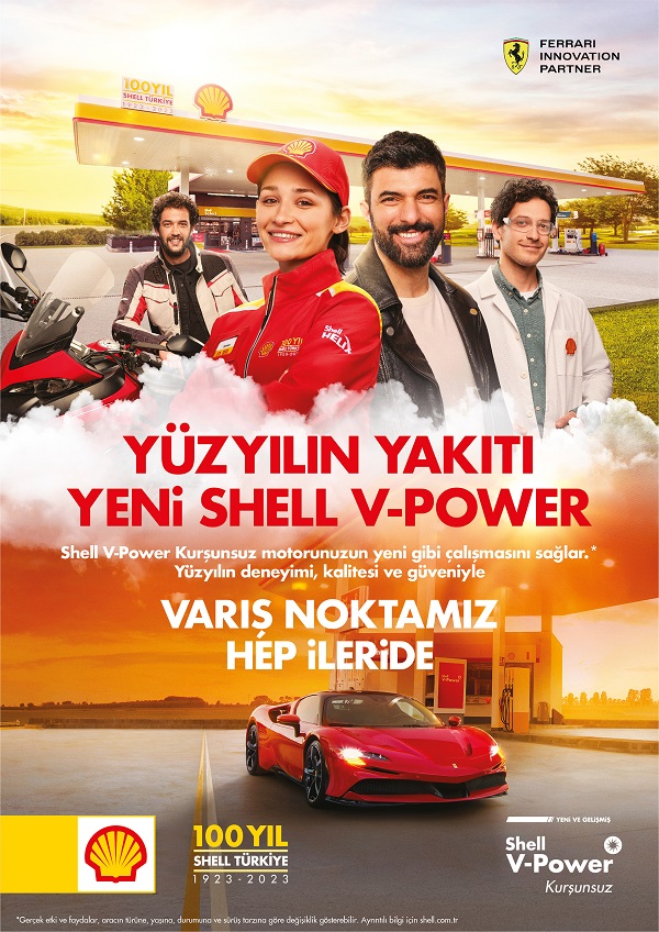 Shell’den 100’üncü Yılına Özel Yeni Shell V-Power