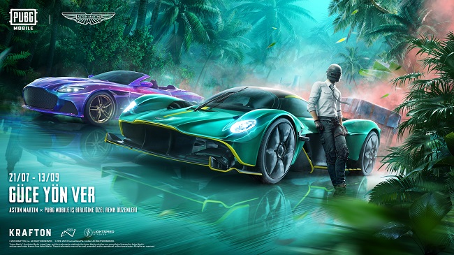 Aston Martin PUBG MOBILE Dünyasına Geliyor