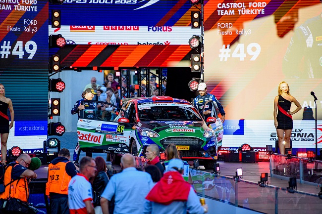 Castrol Ford Team Türkiye, WRC’nin Zorlu Estonya Etabını  4. Sırada Tamamladı