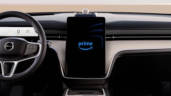 Volvo Otomobilinizde Prime Video ve YouTube’un Keyfini Çıkarın
