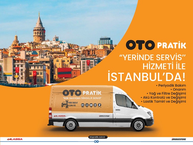 Brisa’nın Mobilite Merkezi Otopratik, İstanbul’da “Yerinde Servis Hizmeti” Başlattı