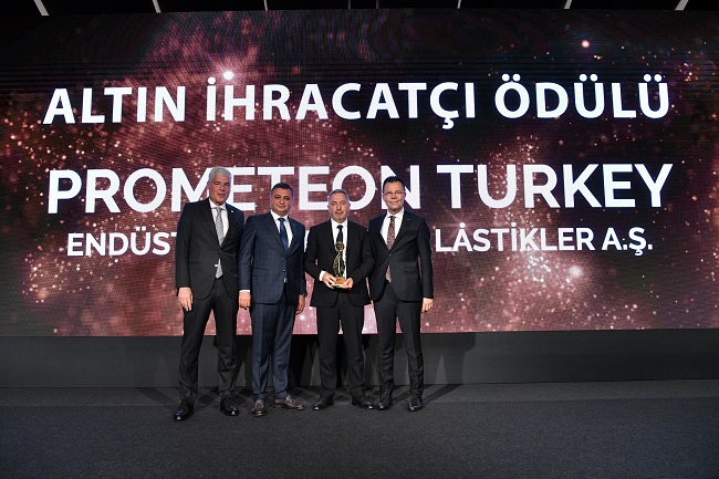 Prometeon Türkiye Altın İhracatçı Ödülü kazandı
