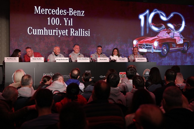 Mercedes-Benz 100. Yıl Cumhuriyet Rallisi başladı