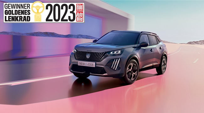 Yeni Peugeot E-2008, Altın Direksiyon Ödülünü Kazandı!