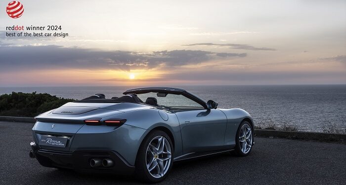 Ferrari Roma Spider 2024 Red Dot Ödülleri’nde En İyinin En İyisi Seçildi