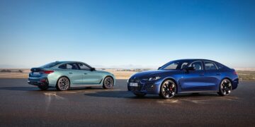 Yeni BMW i4 eDrive40 ve Yeni BMW 420i Gran Coupé Yenilenen Tasarımlarıyla Yollarda