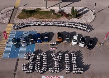 Toyota Otomotiv Sanayi Türkiye, 30 yılda 3 milyon 700 bin adet otomobil üretti