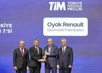 Oyak Renault, Türkiye’nin en büyük 7. ihracatçısı oldu