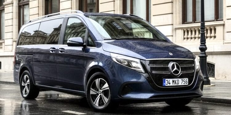 Mercedes-Benz EQV Test